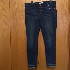 LOFT skinny leg jeans.